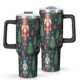 thumbnail image 1 of 1pc nutcracker 40oz Tumbler with Straw & Handle - Insulated Stainless Steel Cup | Holiday Gift for Man Women (Christmas, Valentine's, Birthday), 1 of 7