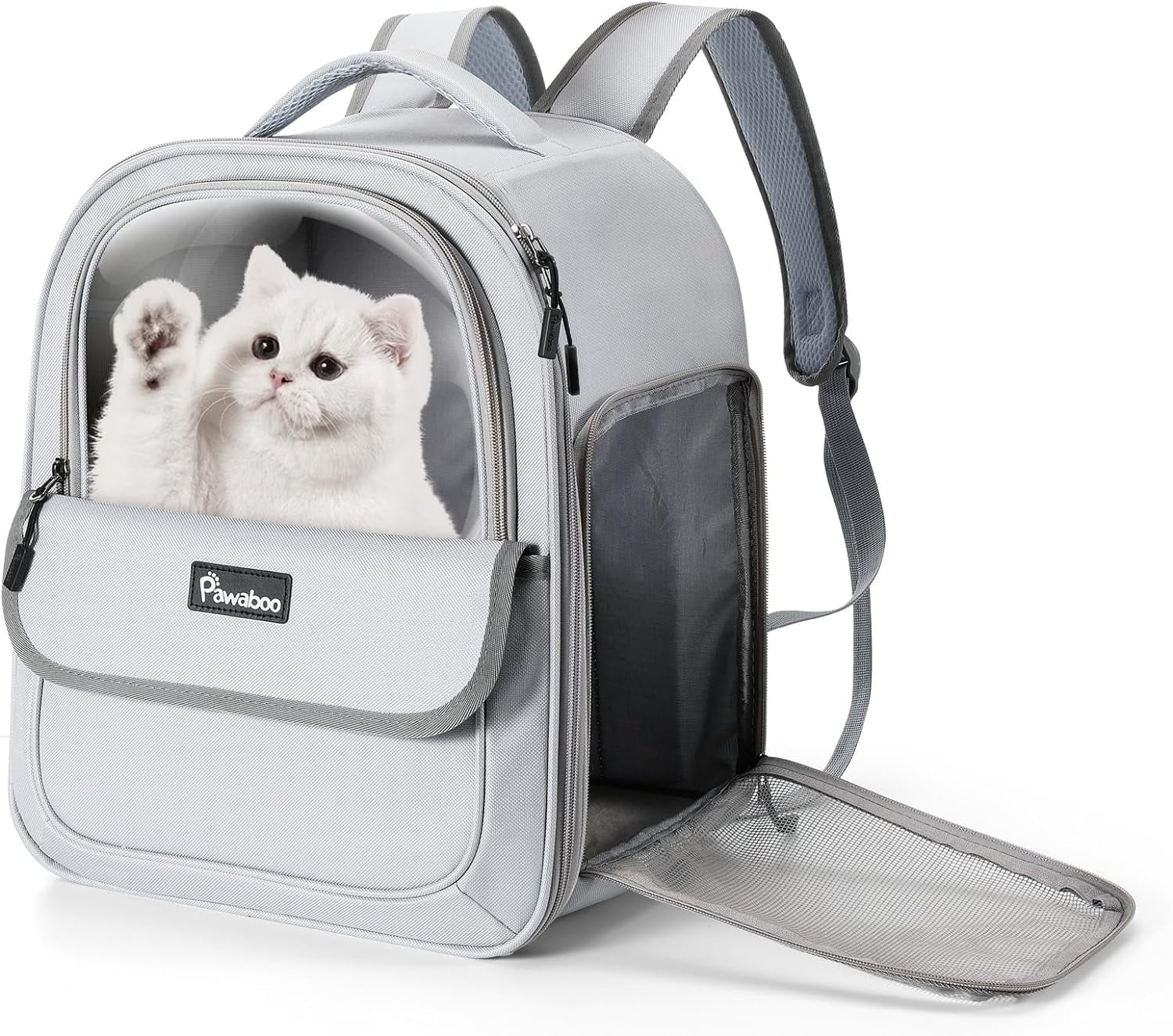 Pawaboo Cat Carrier Backpack, Bubble Backpack Carrier with Transparent ...