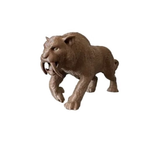1pc saber tooth tiger 3D printing