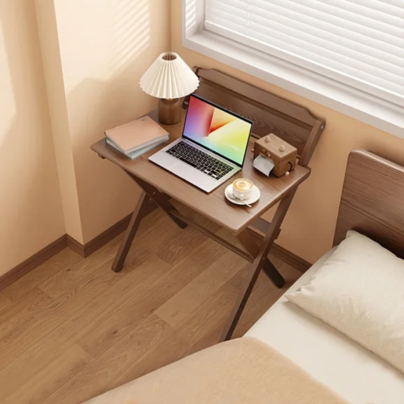 1pc, sofa side table, movable living room with wheels, side cabinet, bedside storage rack