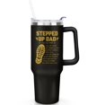thumbnail image 1 of 1pc stepfather gift 40oz Tumbler with Straw & Handle - Insulated Stainless Steel Cup | Holiday Gift for Man Women (Christmas, Valentine's, Birthday), 1 of 5