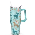 thumbnail image 1 of 1pc veterinary 40oz Tumbler with Straw & Handle - Insulated Stainless Steel Cup | Holiday Gift for Man Women (Christmas, Valentine's, Birthday), 1 of 5