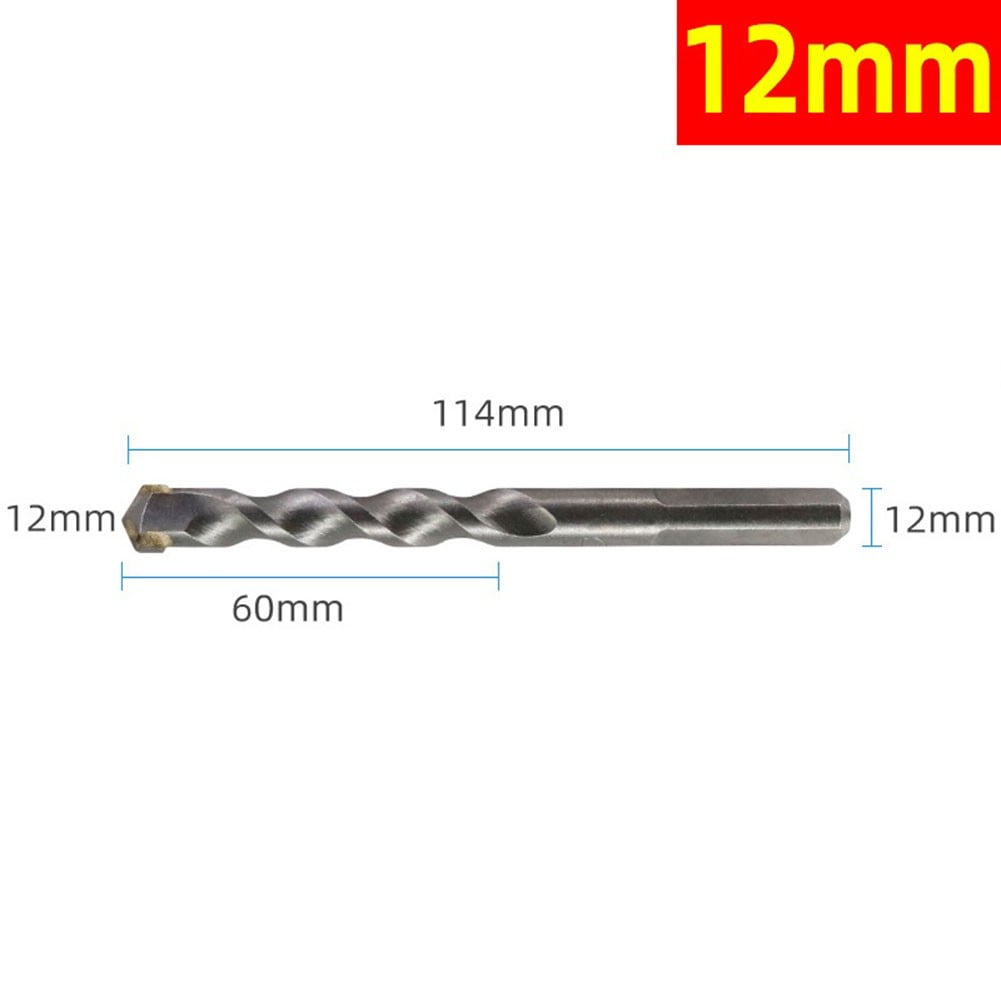 1pc316mm Multifunctional Carbide Drill Bit for Ceramic Tile Wood Metal Concrete
