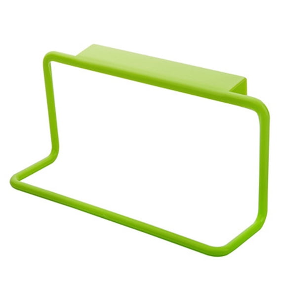 1pcTowel Rack Hanging Holder Organizer | Towel Bar Rack for Kitchen Bathroom | Over The Door Cabinet Cupboard Hanger