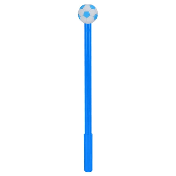 1pcs 0.5MM TheSoccer Ball Pen, Sports Novelty Pen, Thematic Office Stationery, Colorful Writing Tool with Football Topper for Fans Party Favor Event(Blue)