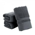 thumbnail image 1 of 1pcs 100% Cotton Solid Washcloth Ultra Soft Towel,13.38" x 29.52" Soft Wash Cloth Hand Bath Thick Cotton Soft, Absorbent Towel for Bathroom,Kitchen,Living Room,Multifunctional Cotton Washcloth, 1 of 6