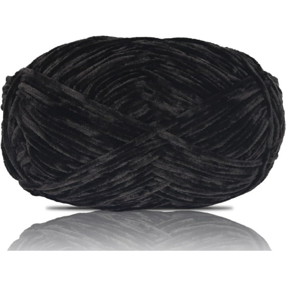 1pcs 100g Soft Chenille Yarn Velvet Yarn for Crocheting,Fluffy Yarn for Knitting and Crochet DIY Craft,Warm Yarn for Bag Hat Scarve Clothe Gloves Slippers Doll(Rose Red)