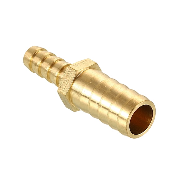 1pcs 10mm To 4mm Brass Hose Barb Fitting Metals Splicer Mender for 3D Printing, Air Compressor, CNC Machine, Dies