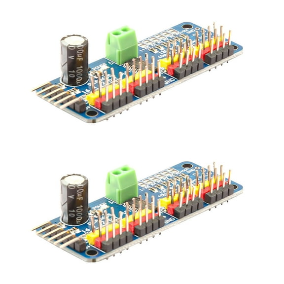 1pcs 16 Channel 12-bit PWM/Servo Driver-I2C Interface PCA9685 Module pi Shield Module servo Shield