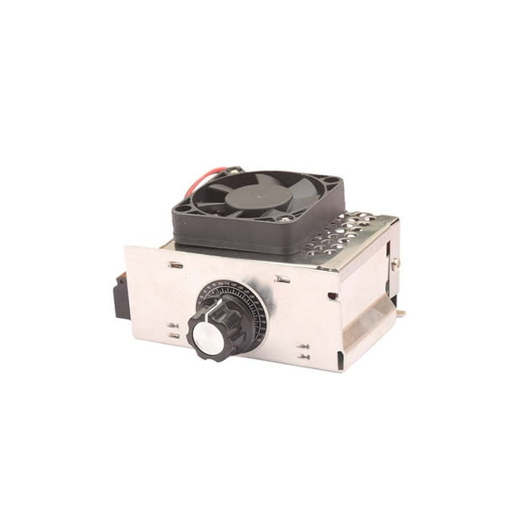1pcs 220V 4000W 20A AC Motor Speed Controller SCR Voltage Regulator Fan Light Temperature Speed Control Dimmer Switch Heat Sink