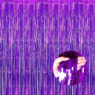 50pcs Light Purple Streamers Halloween Streamer Backdrop 24 Colors