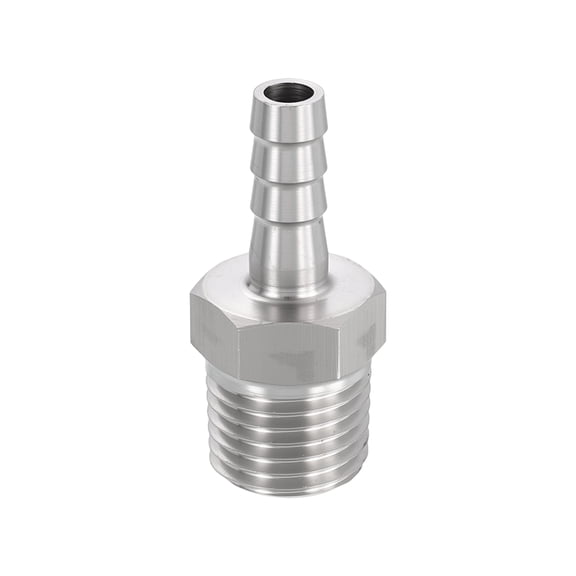 1pcs 3/8" To 1/2" Brass Hose Barb Fitting Metals Splicer Mender for 3D Printing, Air Compressor, CNC Machine, Dies