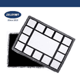thumbnail image 1 of 1pcs 40"X60" Sublimation Blank Throw Blankets for Heat Press, Baby Printed Blanket, 100% Polyester, Custom Personalised Sublimation Photo with 15 Panel, 1 of 8