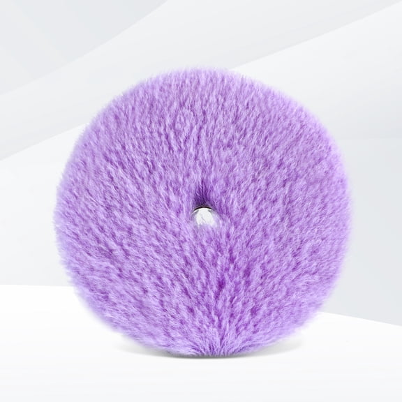 1pcs 6 Inch Microfiber Car Polishing Pads, Hook & Loop Buffing Waxing Pad Disc, for Car Polisher/Drill Adapter, Scratch Removal & Paint Polishing Kit, Automotive Detailing Supplies