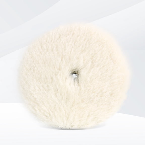 1pcs 6 Inch Microfiber Car Polishing Pads, Hook & Loop Buffing Waxing Pad Disc, for Car Polisher/Drill Adapter, Scratch Removal & Paint Polishing Kit, Automotive Detailing Supplies