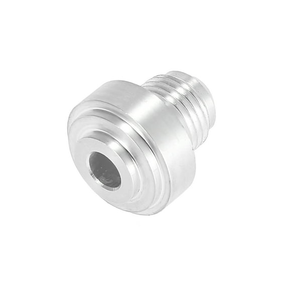 1pcs AN6 -AN6 3/8" Fuel Oil Pump Tank Male Flare Bulkhead Fitting Weld on Hose Barb Adapter Connector Round Base Bung