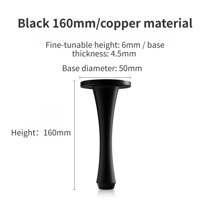 1pcs Adjustable Coffee Table Sofa Cabinet Furniture Metal Support Legs ...