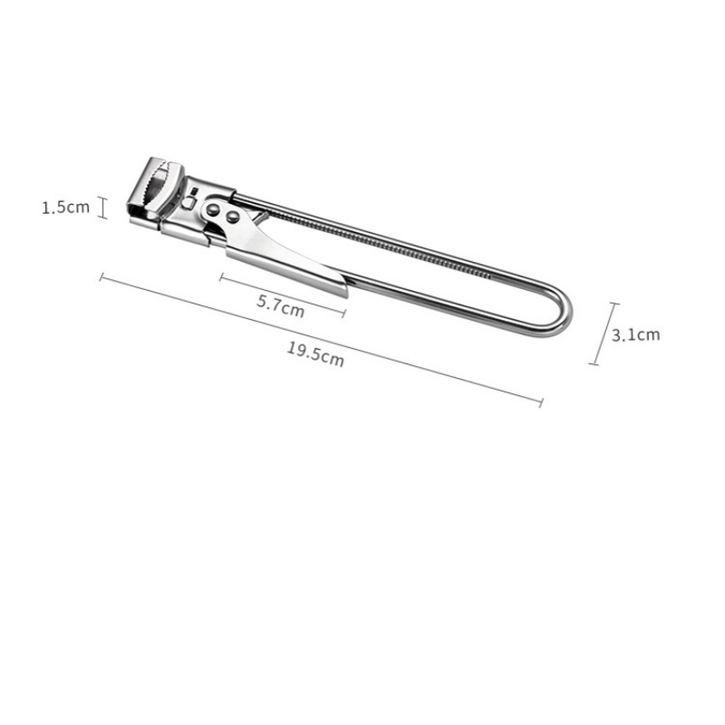 1pcs Adjustable MultiFunction Bottle Opener Stainless Steel Lids Off
