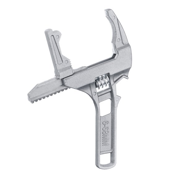 1pcs Adjustable Wrench 7.67" Spanner Wide Wrench for DIY Working