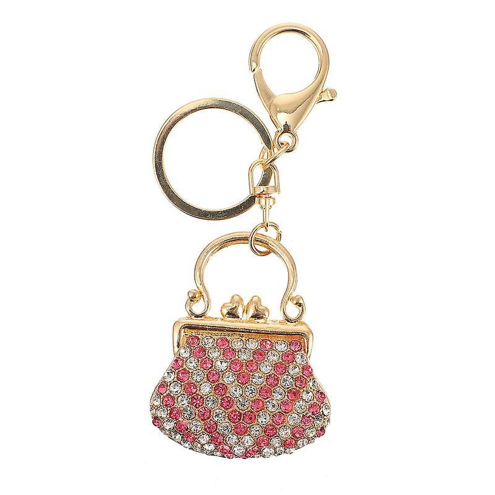 1pcs Alloy Diamond Key Ring