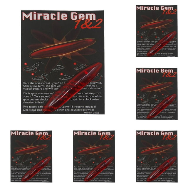 1pcs Artistic Rattleback Philosophocal Toy Street Tricks Works Wand