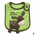 thumbnail image 1 of 1pcs Baby Bibs Cotton Cartoon Cute Baby Bibs Newborn Boy Girl Eating Feeding Bibs Saliva Towel, 1 of 1