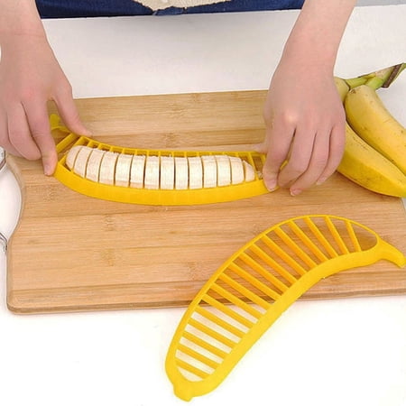 1pcs Banana Peeler, Banana Slices Handheld Banana Slicer, Easy To Clean Banana Cutter For Baby, Slicers For Kitchen For Adult