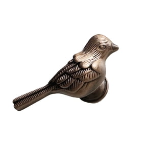 1pcs Bird Shape Wardrobe Knob Brass Furniture Handles Door Knobs And Handles Cabinet Kitchen Cupboard Drawer Pulls Home Decor