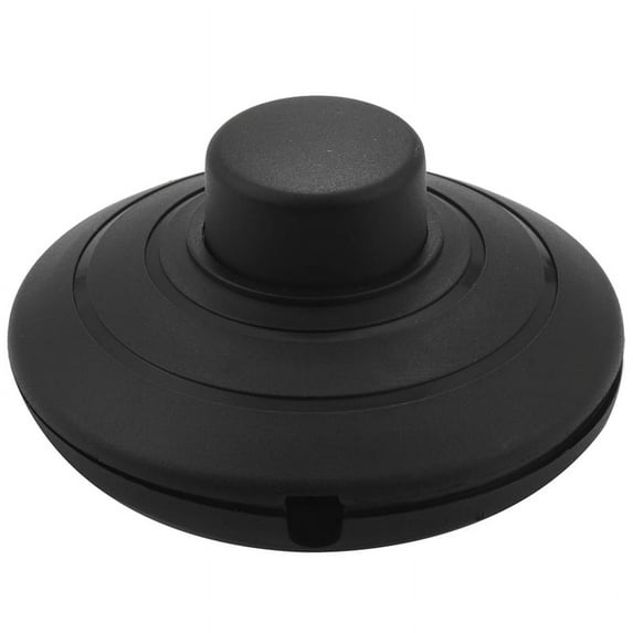 1pcs Black In-line Lamp Foot Switch Push Power Pedal Light FootSwitch