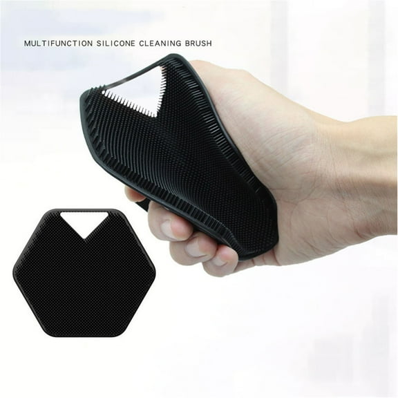 1pcs Body Buffer Premium Silicone Scrubber for Nourishing, Cleaning Exfoliating Silicone Dish Scrubber Brush