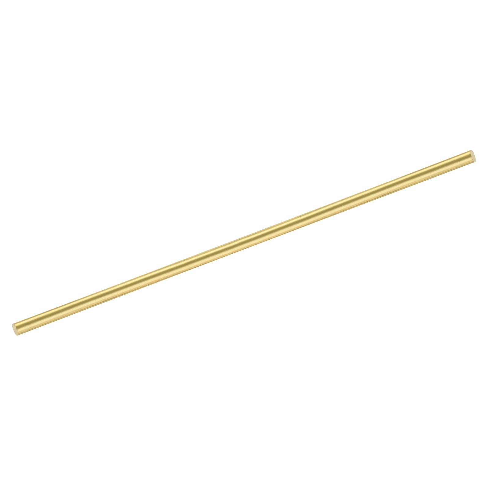 Model Plane Rods Uxcell 1Pcs Brass Rods 0.24 x 9.84