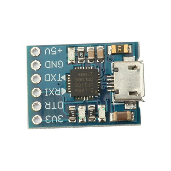 1pcs CP2102 Micro USB to UART TTL Module 6Pin Serial Converter UART STC Replace FT232????