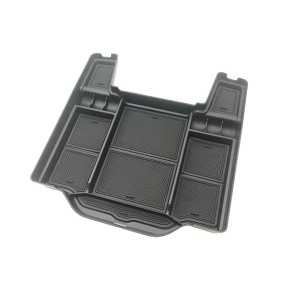 1pcs Car Center Console Organizer Tray Black Armrest Storage Box For Dodge For RAM 1500 2500 3500 2019 2020 2021 2022