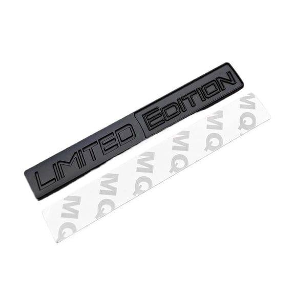1pcs Car Styling 3D Metal Logo LIMITED EDITION Rear Trunk Badge Side Sticker Front Grille Emblem Decals Auto Accessories