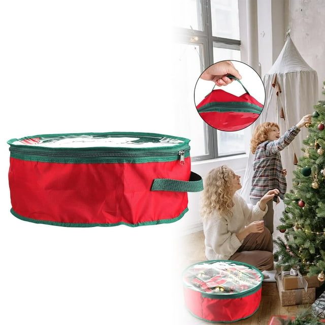 1pcs Christmas Flower Storage Bag Festival Flower Rings Container