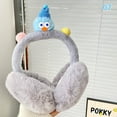 1pcs Colorful Soft Cartoon Animal Plush Ear Warmer Winter Warm Earmuffs