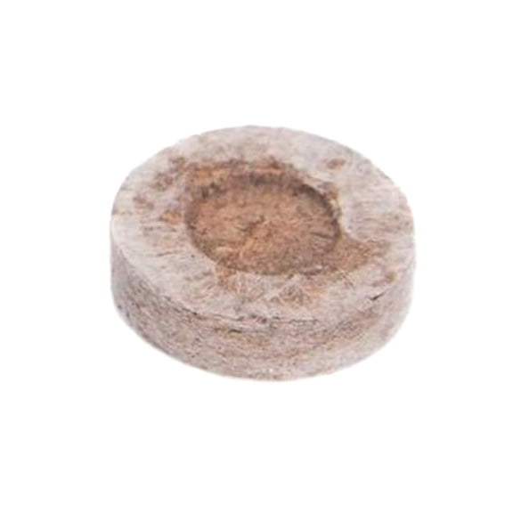 1pcs Compressed Peat Pellet Fiber Soil Nutrient Block Organic Plant Seed Starting Plug for Seedling Germination with Non Woven Mesh Eco Friendly Gardening