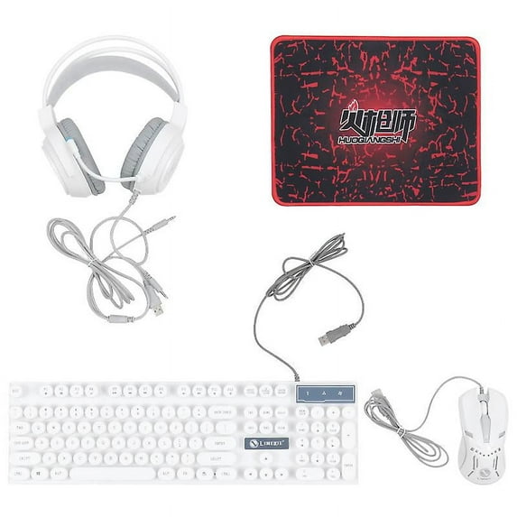 1pcs Computer Keyboard Mouse Headset