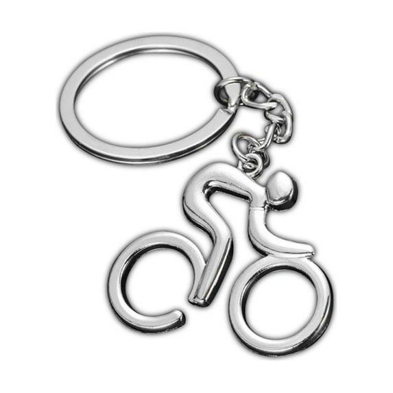 1pcs Cycling Beer Bottle Opener Sport Man Bike Cycling Riding Keyring Key Chains Hanging Accessories