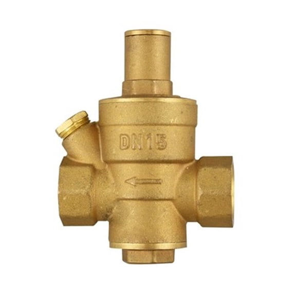 1pcs DN15 /20 /25 Brass Water Pressure Reducing Maintaining Valves Regulator Adjustable Relief Valves With pressure gauge ,Offering Precision and Performance