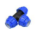 1pcs DN25 PVC PE PPR Tube Tee Water Splitter 3/4 Water Pipe Quick