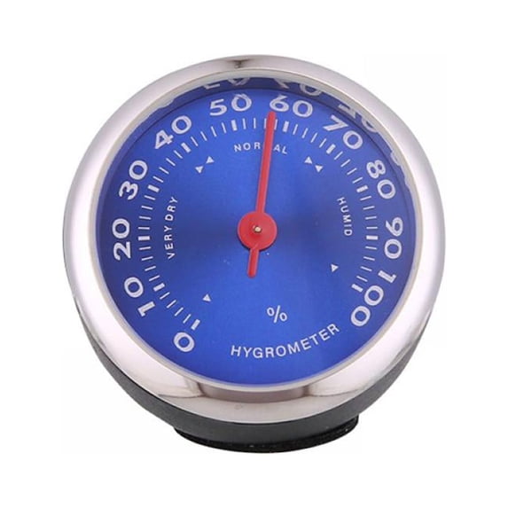 1pcs Dashboard Car Clock Auto Watch Automotive Thermometer Hygrometer Decoration Ornament