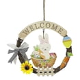 thumbnail image 1 of 1pcs Decorative Easter Wreath, 1 of 3