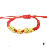 GUIREN 1pcs Double Red String Bracelet Fashion Jewelry Bracelets Gift new. Best A6K8