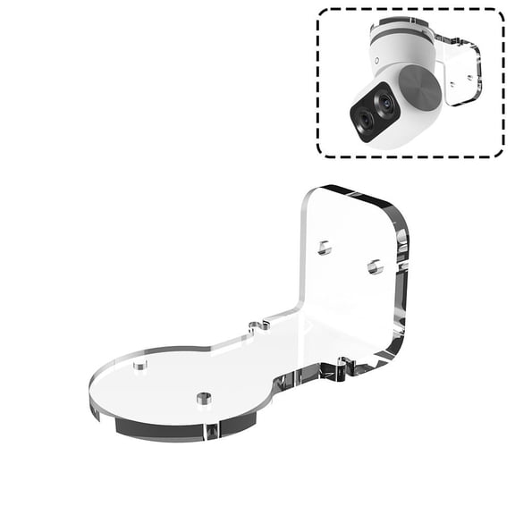 1pcs For EufyS350 Monitoring Camera Bracket Intelligent Camera Wall Bracket E9U6 Storage Acrylic Mounted mount wall wall bracket baby shelf acrylic bracket acrylic s350 mount wall monitor surv