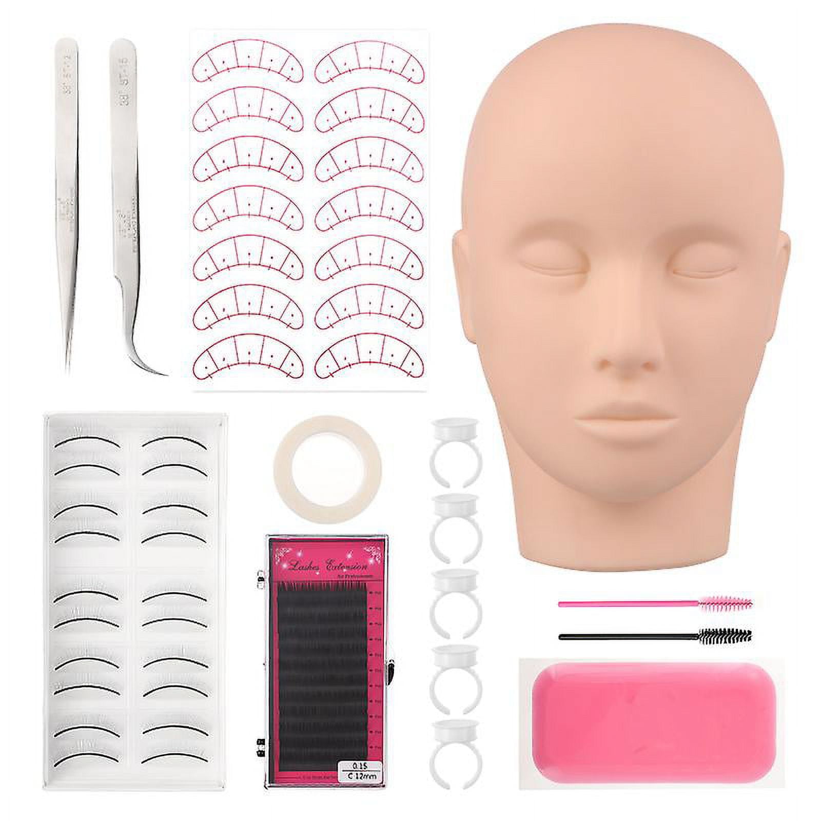 1pcs Eyelash Extension Practice Kit