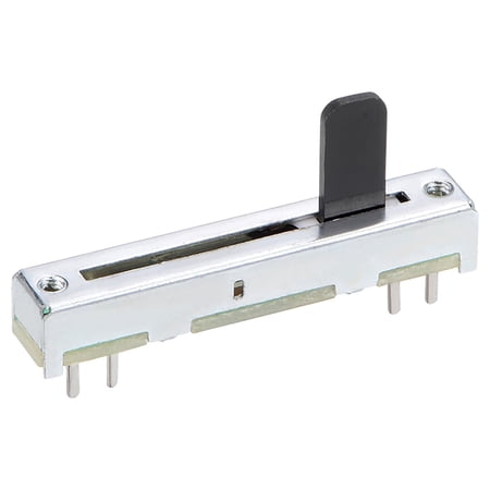 1pcs Fader Variable Resistors 35mm Straight Slide Potentiometer B104 100K Ohm Linear Double Potentiometers