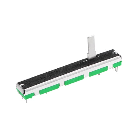 1pcs Fader Variable Resistors 60mm Straight Slide Potentiometer B503 50K Ohm Linear Double Potentiometers