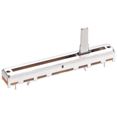 1pcs Fader Variable Resistors 60mm Straight Slide Potentiometer B5K Ohm Linear Double Potentiometers