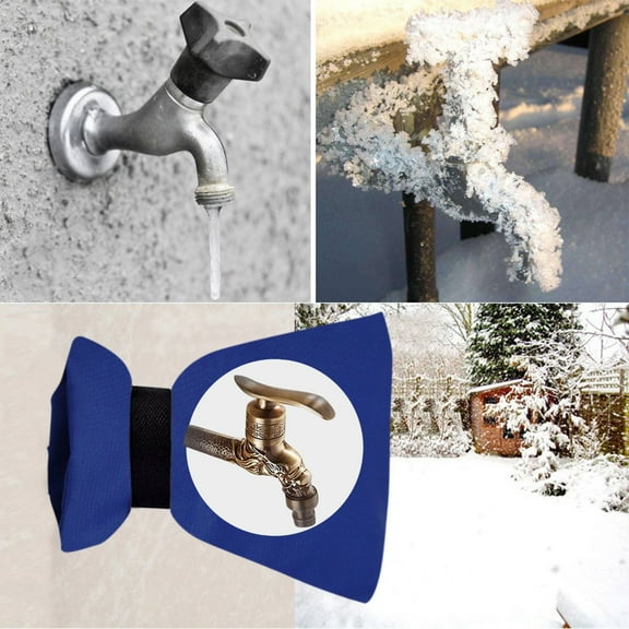 1pcs Faucet Protective Cover Winter Outdoor Water Water Insulation Antifreeze Cover, Xinsrenus Under $5! 1pcs Faucet Protective Cover Winter